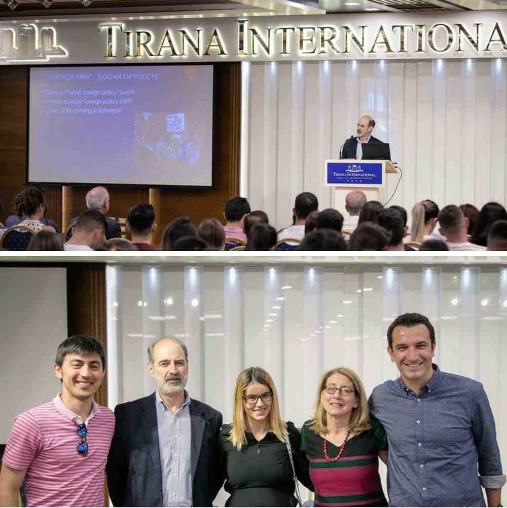 Professors Lecture in Albania